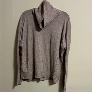 Simply Vera Vera Wang Mauve Cowlneck Pullover Sweater